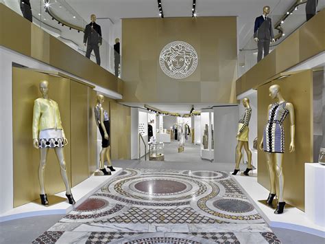 versace store planning|versace boutique designer.